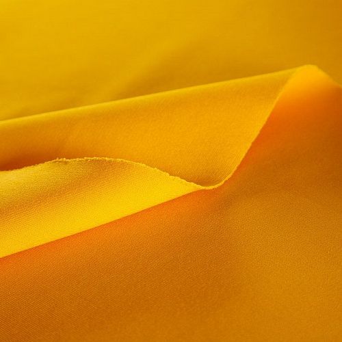 Трикотаж вискозный 056-16139 желтый однотонный