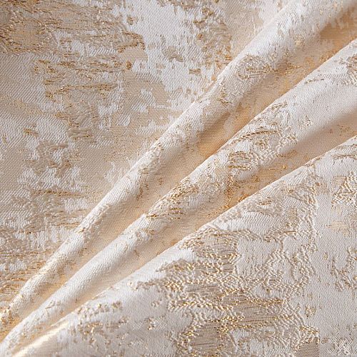 Жаккард 017-13601 бежево-золотистый