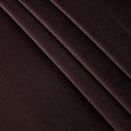 Бархат хлопковый 002-19974 шоколадный однотонный