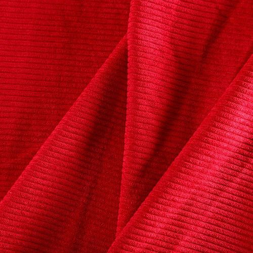 Вельвет 008-06496 малиново-красный однотонный