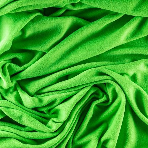 Флис К33-472 салатовый однотонный