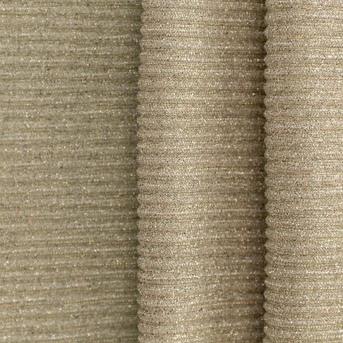 Трикотаж гофре с люрексом К33-519 оливково-золотой