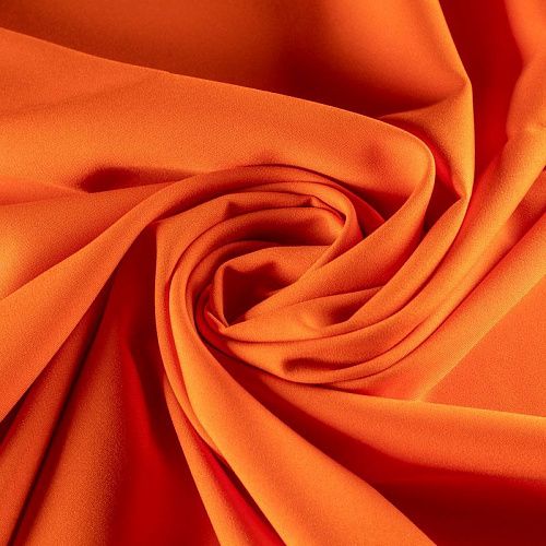Габардин К33-817 оранжевый однотонный