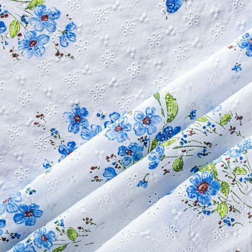 Шитье 067-00911 белый принтованный