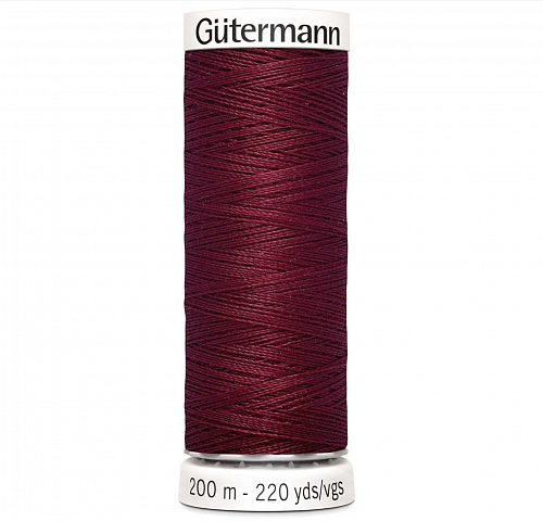 Нить универсальная GUTERMANN SEW-ALL 200 м 748277-368 бордо