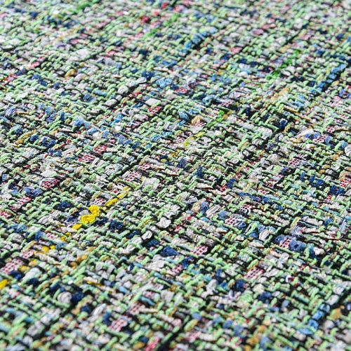 Твид шанель 052-11688 зеленый мультиколор