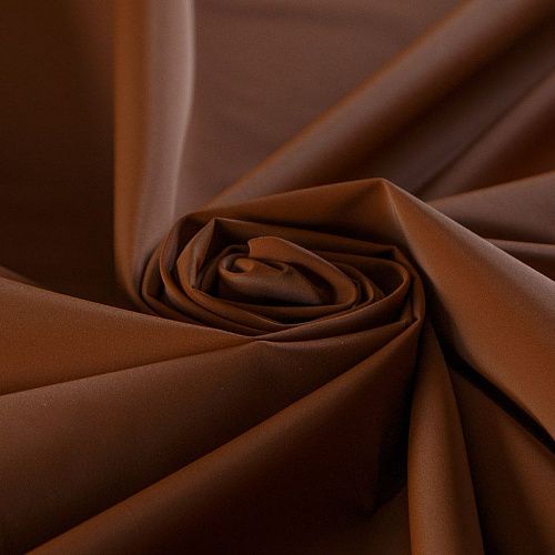 Ткань плащевая 042-15540 корица однотонный 