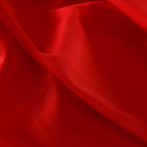 Ткань подкладочная стрейч 045-16819 красный однотонный