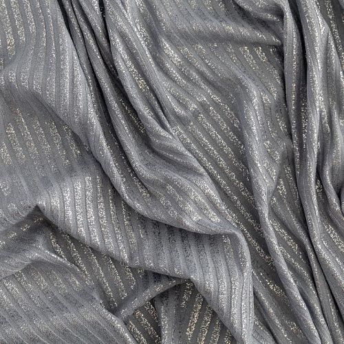 Трикотаж-лапша 1120-341-056-0035 светло-серый с напылением