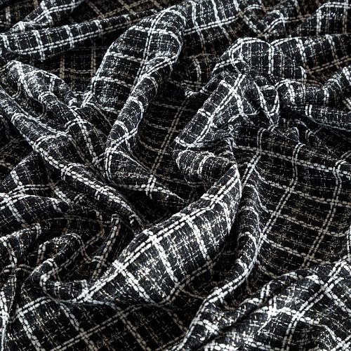 Твид шанель 052-04388 черный