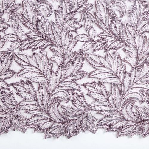 Гипюр 012-05434 розовато-лиловый