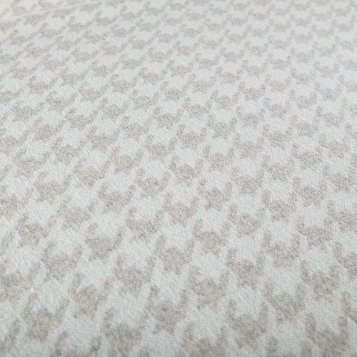 Трикотаж шерстяной вязаный 056-19826 молочно-бежевый