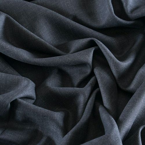 Ткань костюмная 025-12051 сине-серый меланж