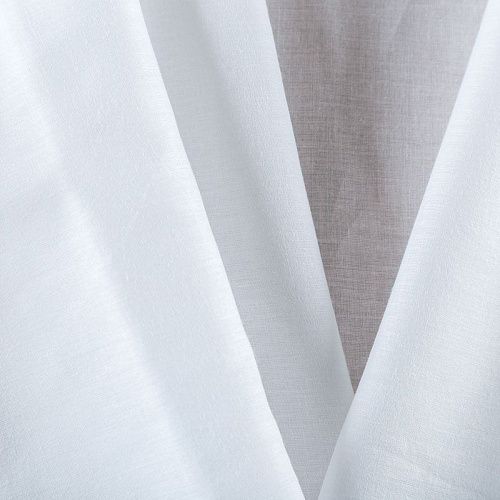 Хлопок-вуаль 063-02066 белый однотонный