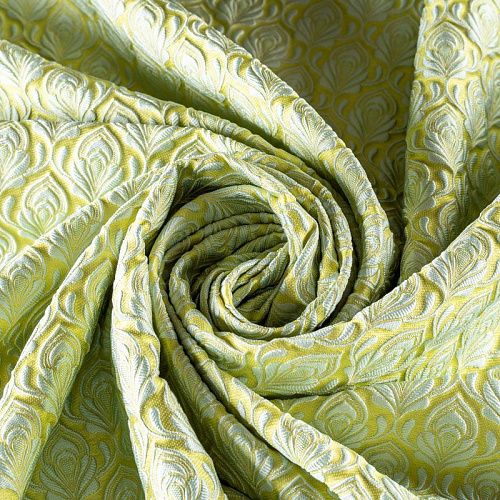 Жаккард К13-094 лаймово-желтый