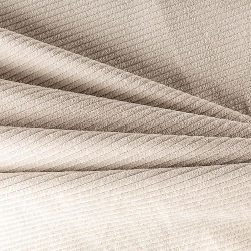 Вельвет К29-602 молочный однотонный