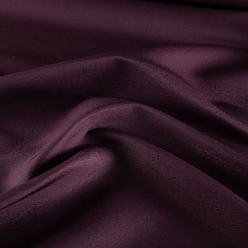 Ткань костюмная 025-20231 баклажанный однотонный