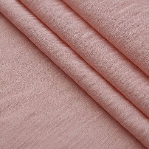 Ткань плательно-рубашечная 049-17564 пудрово-розовый однотонный
