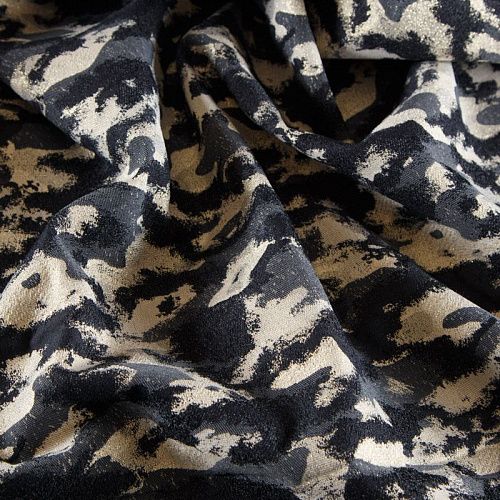 Жаккард 017-12123 золотисто-черный