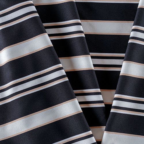 Ткань плательно-рубашечная 049-08391 молочно-черный