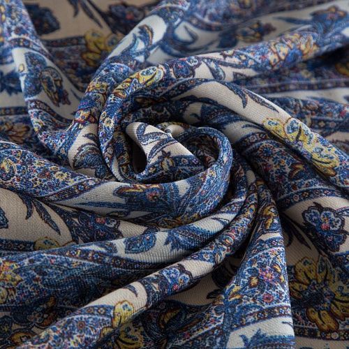 Шерсть плательная 066-19232 молочно-голубой