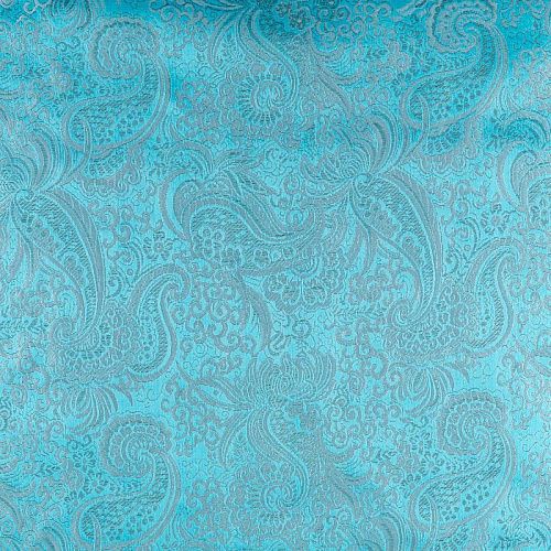 Жаккард с люрексом К33-791 голубой