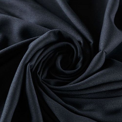 Марлевка 007-08266 черный однотонный