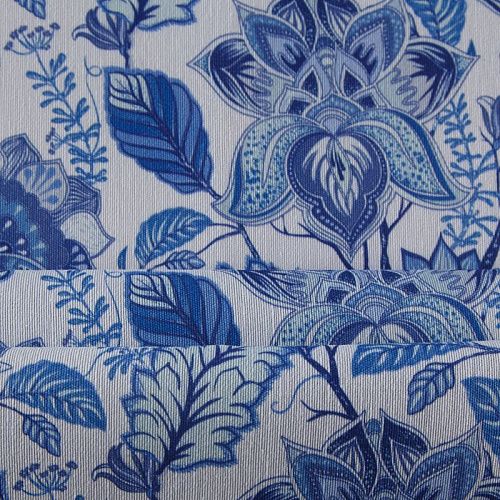 Ткань портьерная H-280 см 19-02-15858 белый принтованный