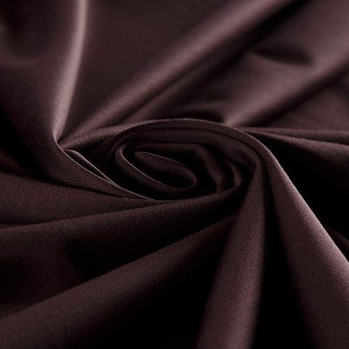 Джерси 014-15927 шоколадный однотонный