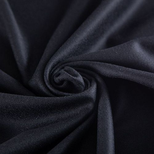 Шерсть костюмная 025-20374 черный однотонный