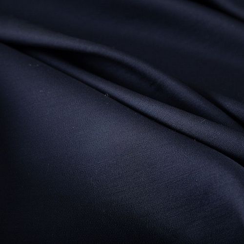 Креп стрейч Valentino 026-19822 черный однотонный