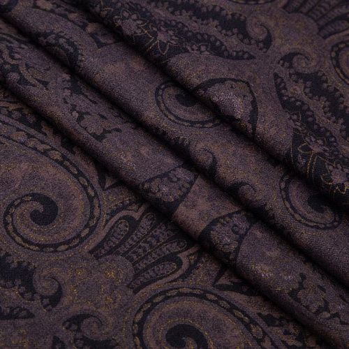 Палантин кашемировый ETRO 022-19611 пыльно-лиловый