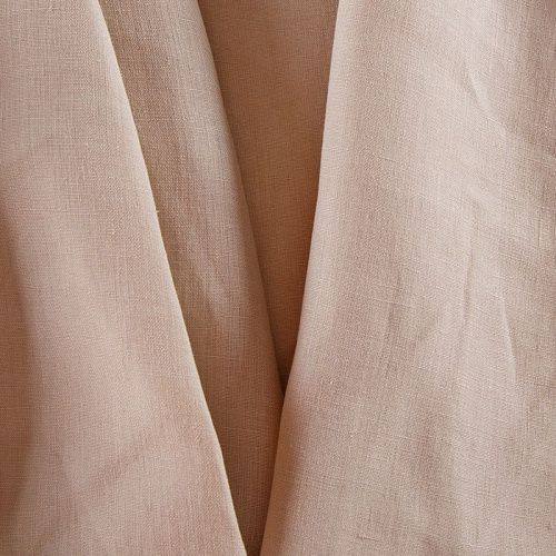 Лен натуральный 035-12242 экрю однотонный