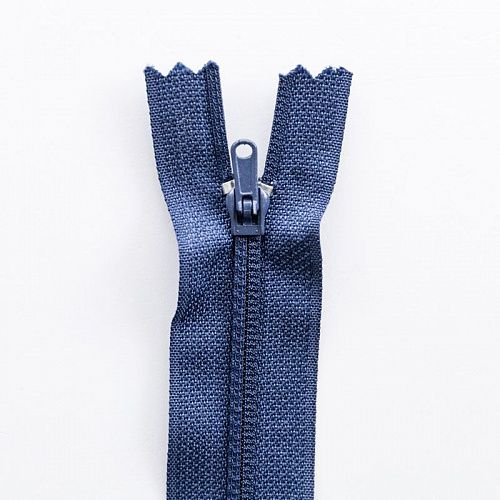 Молния спираль 20 см п/п н/р синий 532425-20-G217