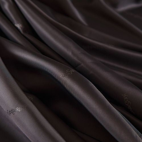 Ткань подкладочная 045-17195 черный жаккардовый