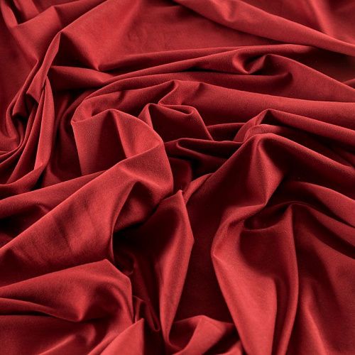 Кулирка 032-05255 темно-красный однотонный