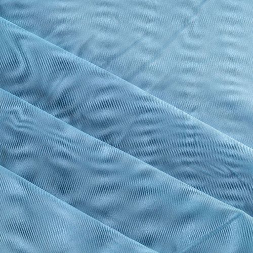 Сетка трикотажная К33-069 серо-голубой однотонный