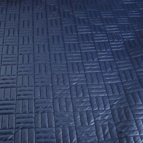 Ткань курточная 033-05709 темно-синий однотонный