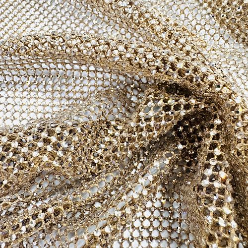 Сетка со стразами Swarovski 050-20876 золотистый