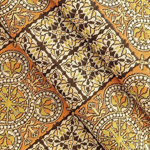 Гобелен гостиный 513-02-56 бежево-терракотовый изразцы