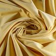 Бархат К15-637 банановый однотонный