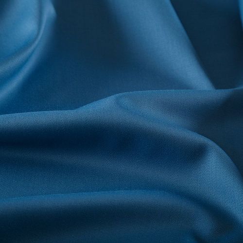 Ткань костюмная стрейч 025-16209 бирюзово-голубой однотонный