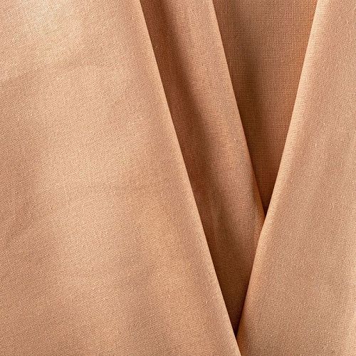 Лен-вискоза 035-00803 карамельный однотонный