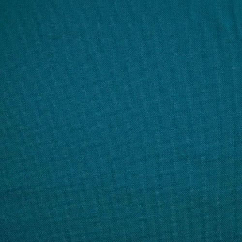 Креп стрейч 026-17216 бирюзовый однотонный