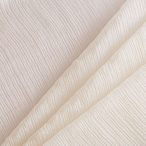 Шелк-жатка натуральный 064-16233 сливочный однотонный