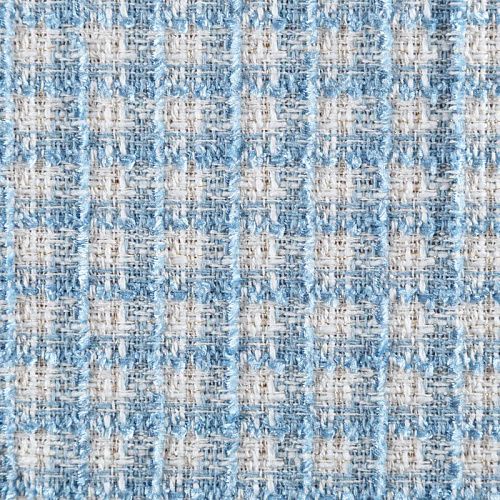 Твид шанель 052-05376 молочно-голубой