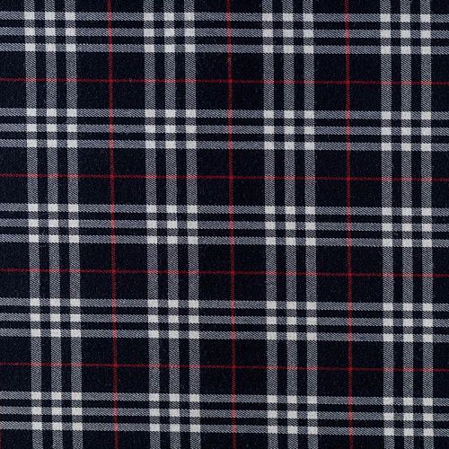 Ткань костюмная К12-647 темно-синий принтованный