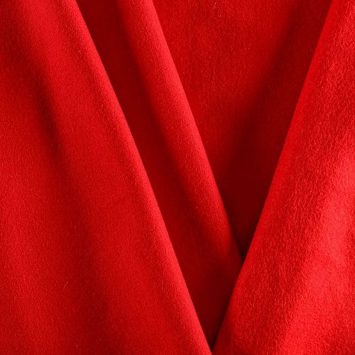 Футер с начесом 062-03168 темно-красный однотонный
