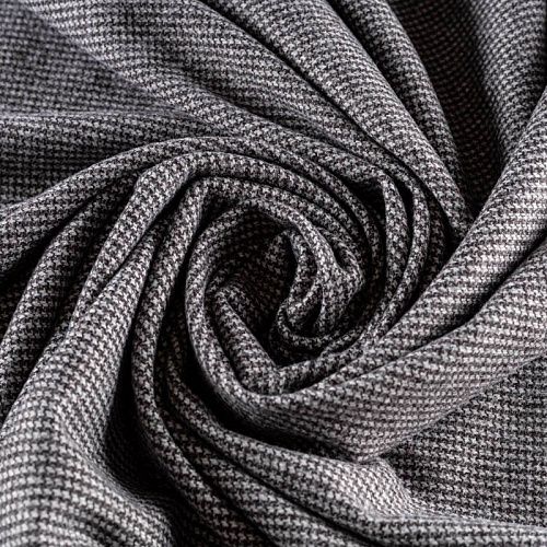 Трикотаж 056-00012 черно-белый