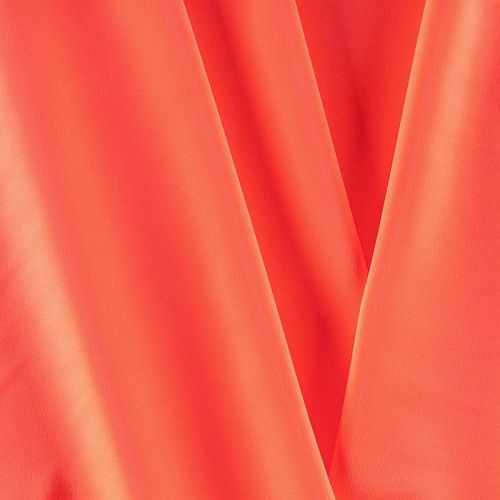 Лайкра К33-296 неоновый коралл однотонный